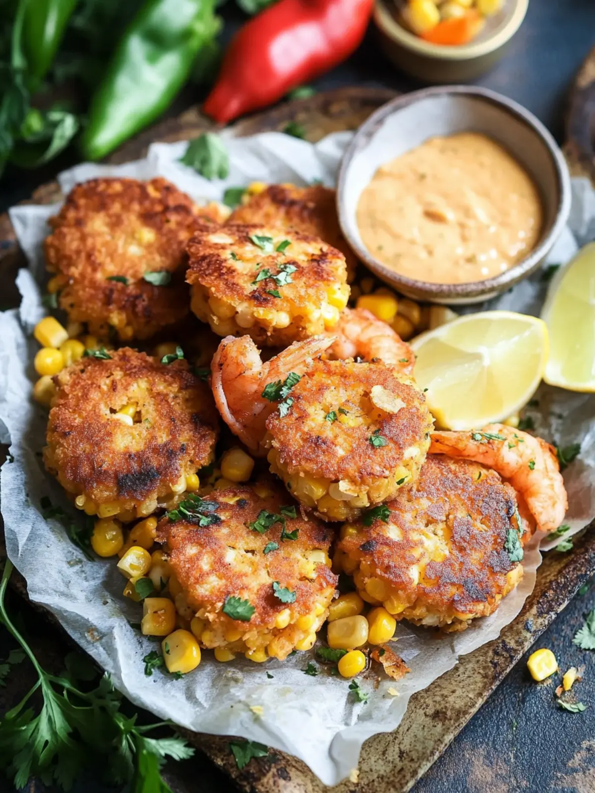 Cajun Shrimp and Corn Cakes That Will Wow Your Taste Buds 5 Cajun Shrimp and Corn Cakes