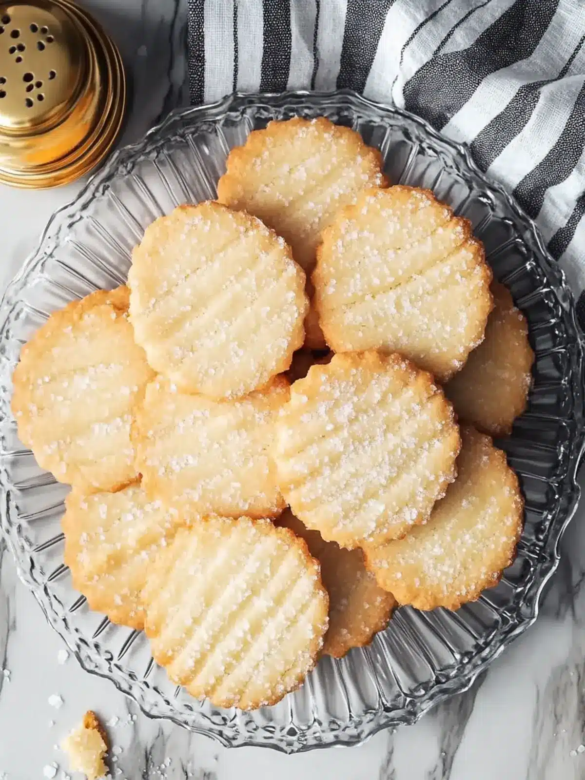Melt-in-Your-Mouth French Salted Butter Cookies