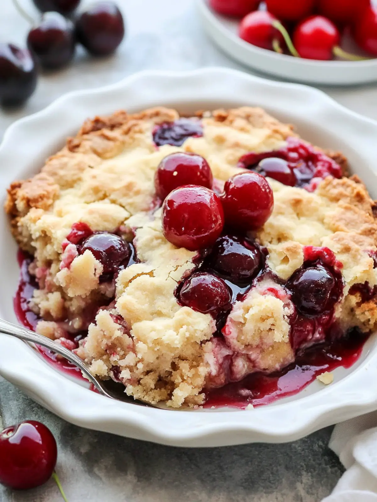 Delicious 5 Ingredient Cherry Dump Cake You’ll Love to Bake 2 5 ingredient cherry dump cake