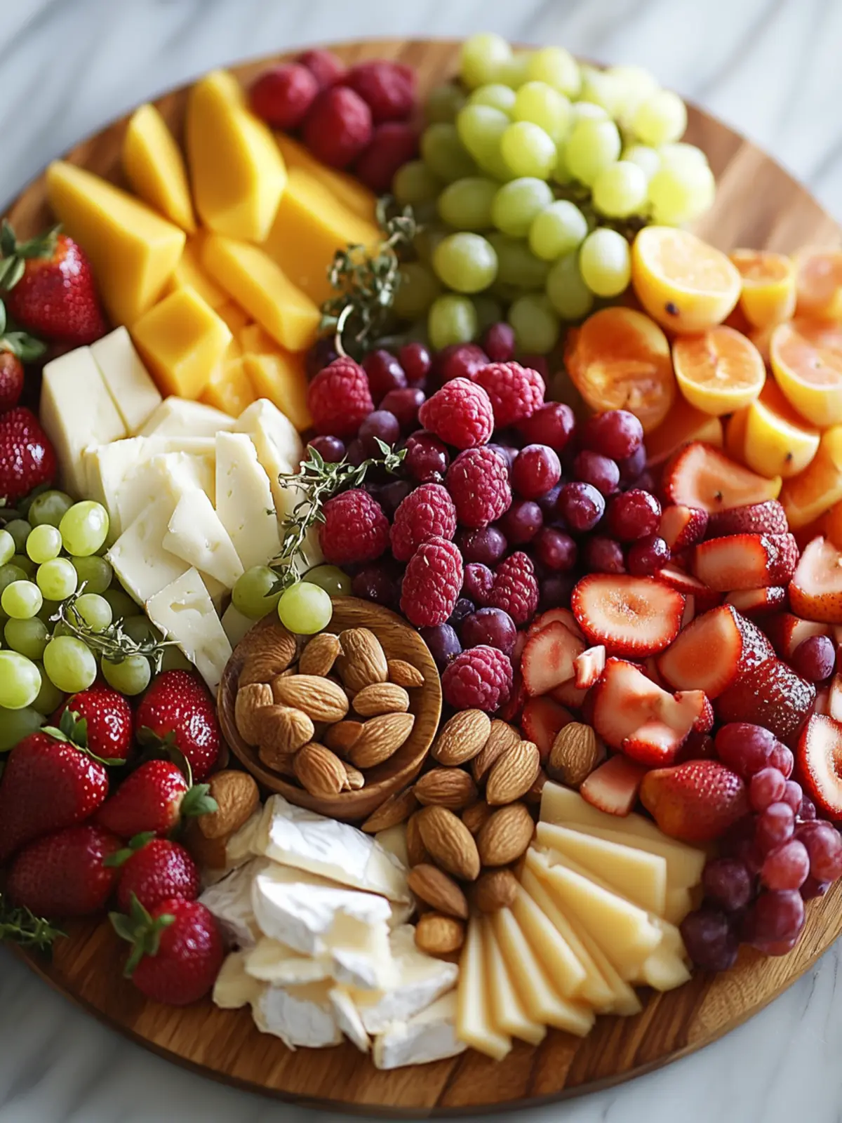 Fruit and Cheese Platter