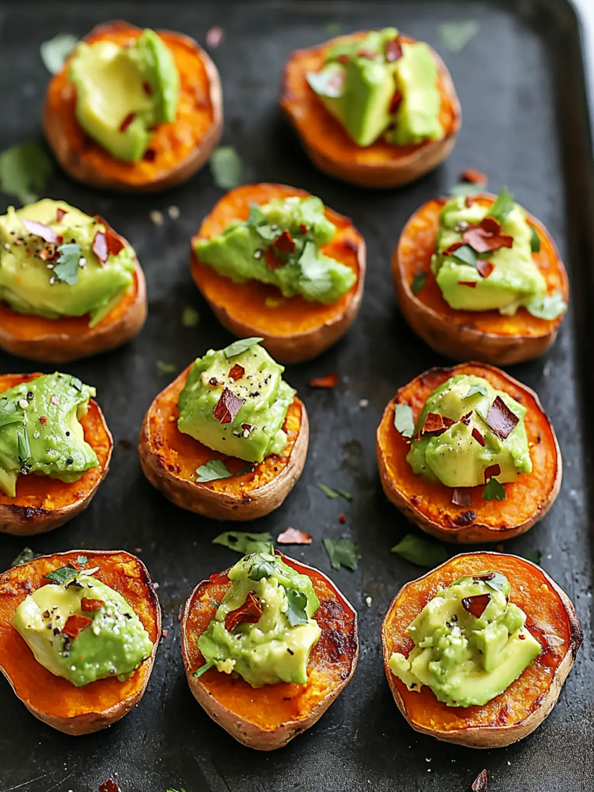 Savory Sweet Potato Bites with Avocado That Wow Every Time 2 Sweet Potato Bites with Avocado