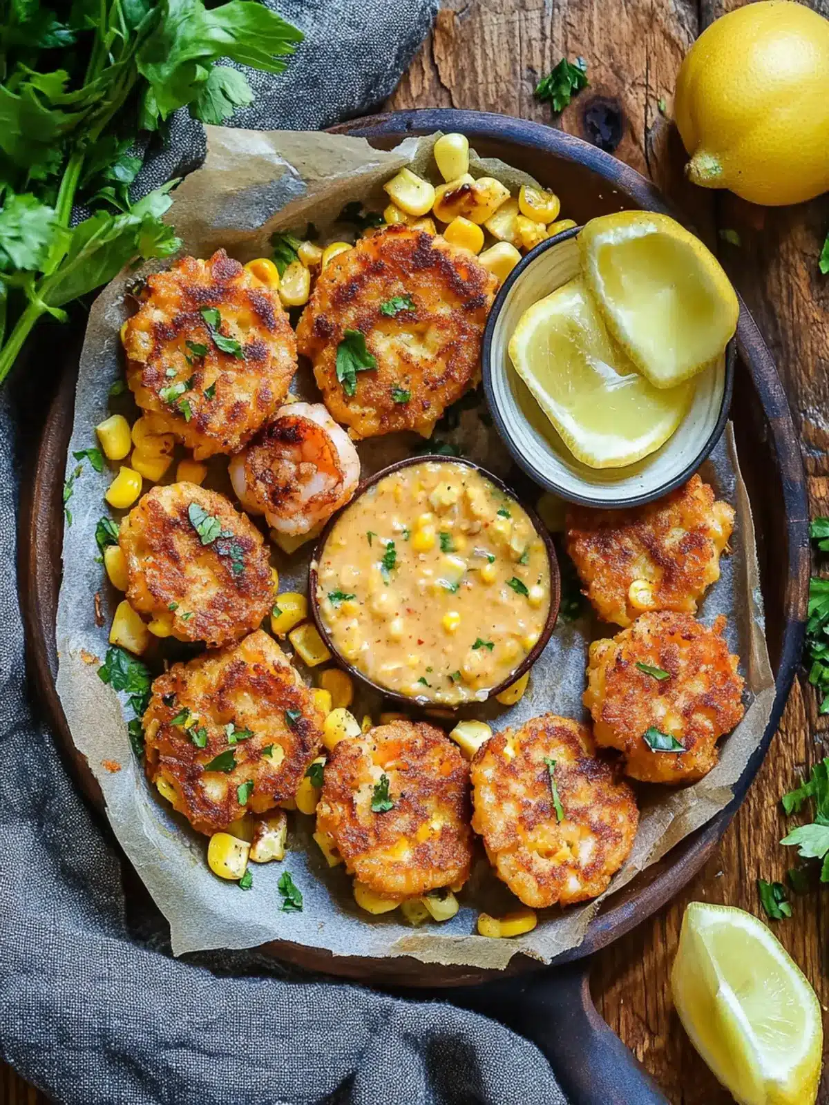 Cajun Shrimp and Corn Cakes That Will Wow Your Taste Buds 2 Cajun Shrimp and Corn Cakes