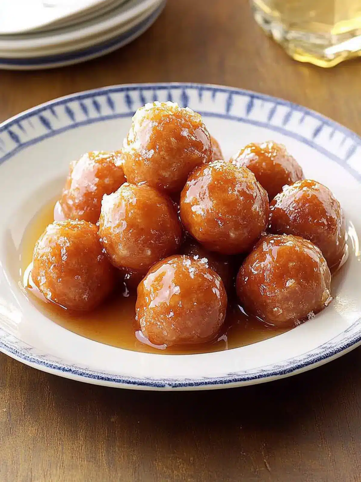 Apricot Ham Balls
