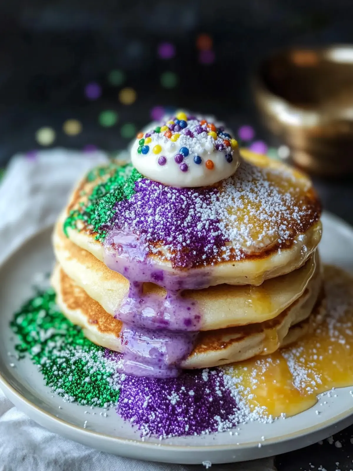 King Cake Pancake