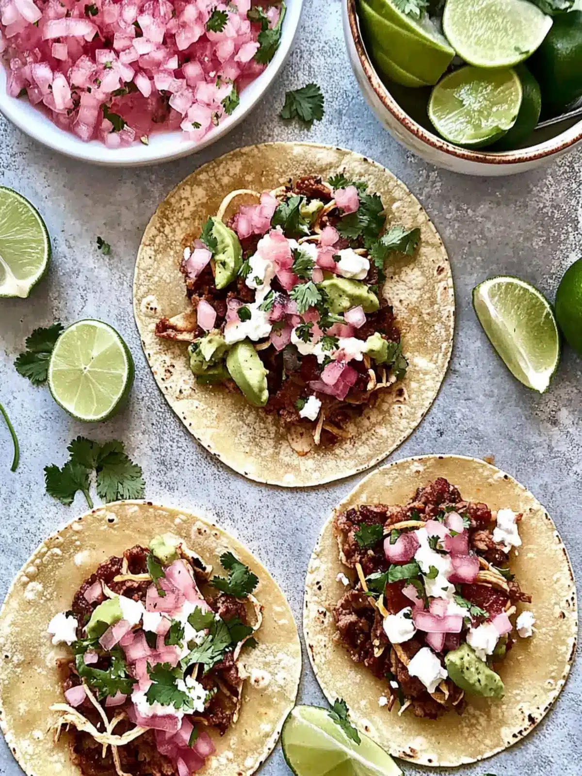 Easy Taco Bar Menu (Party Ideas)