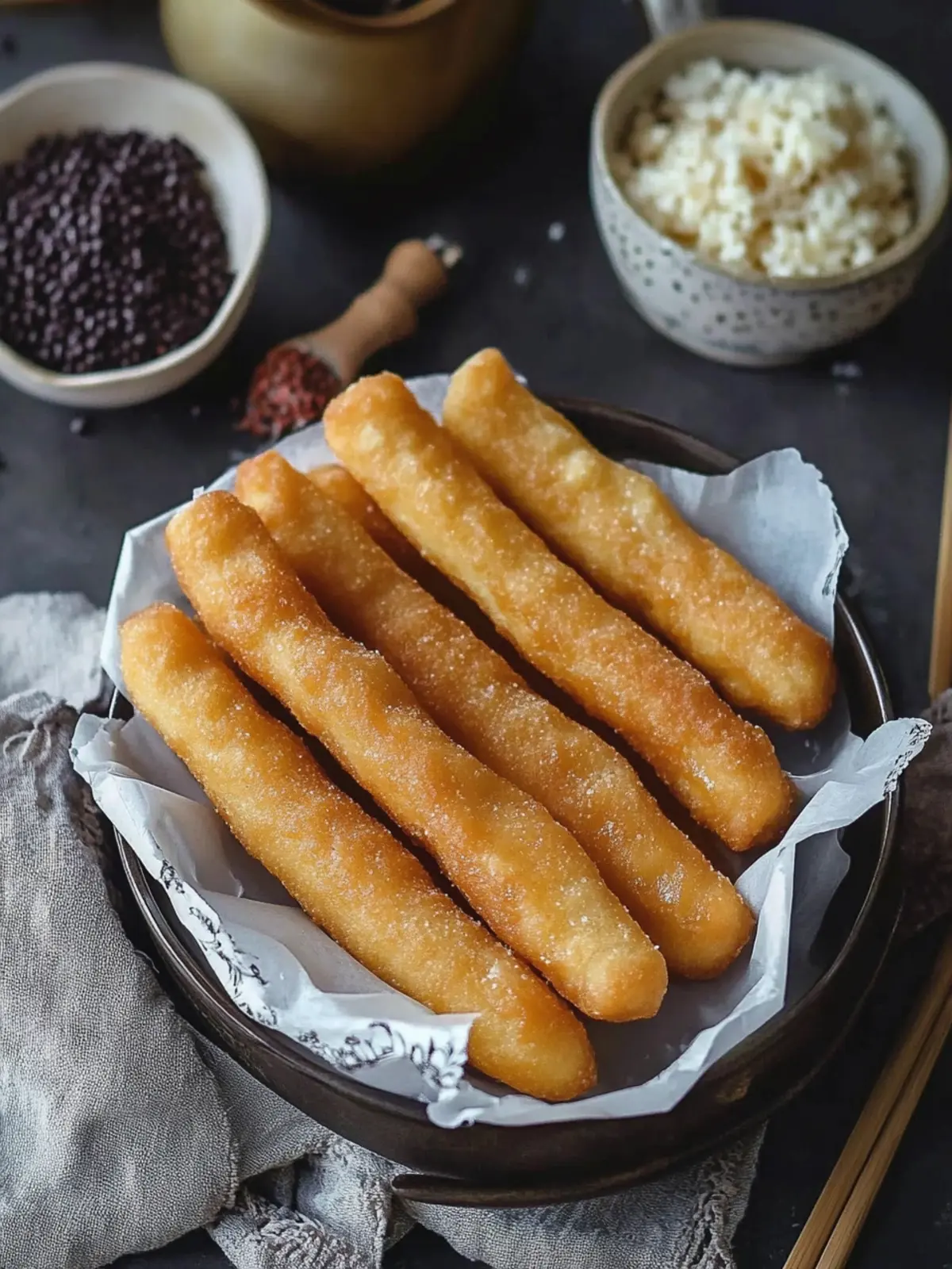 Homemade Chinese Doughnut Sticks: Crispy, Sweet Delight! 3 Chinese Doughnut Sticks