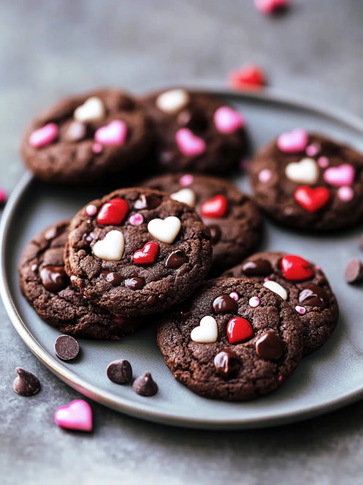 Decadent Chocolatey Valentine Cookies to Melt Hearts 2 Chocolatey Valentine Cookies