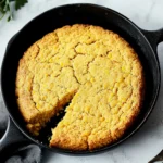Easy Vegan Skillet Cornbread Recipe (Southwest)