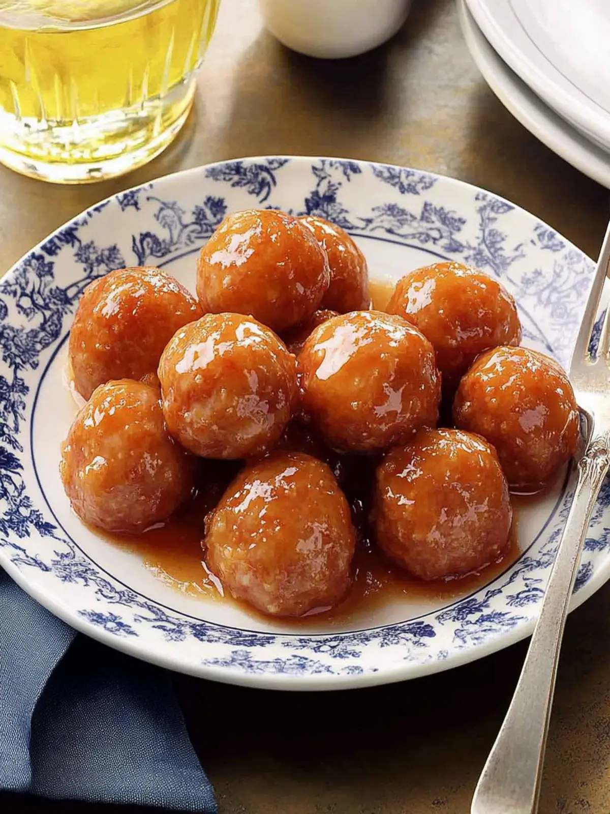 Apricot Ham Balls