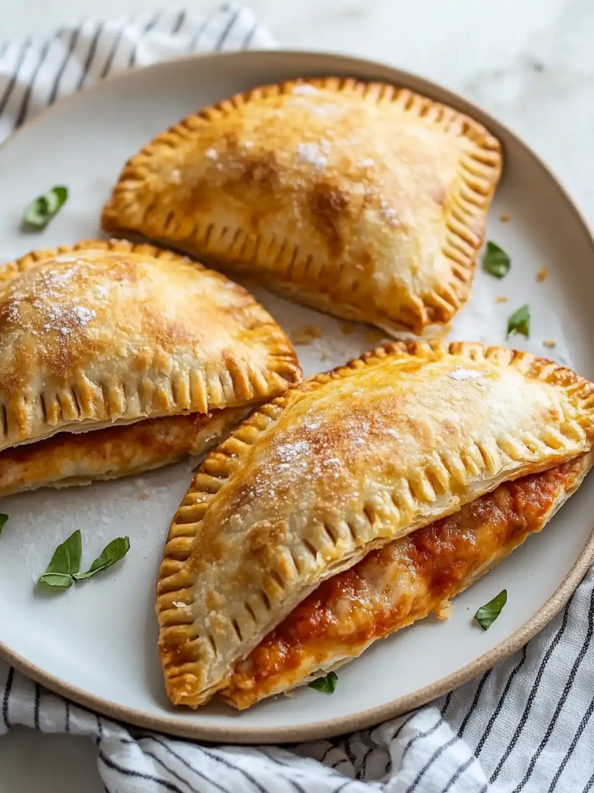 Homemade Pizza Pockets Loaded with Cheesy Broccoli Goodness 4 Homemade Pizza Pockets
