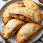 Homemade Pizza Pockets Loaded with Cheesy Broccoli Goodness 6 Homemade Pizza Pockets