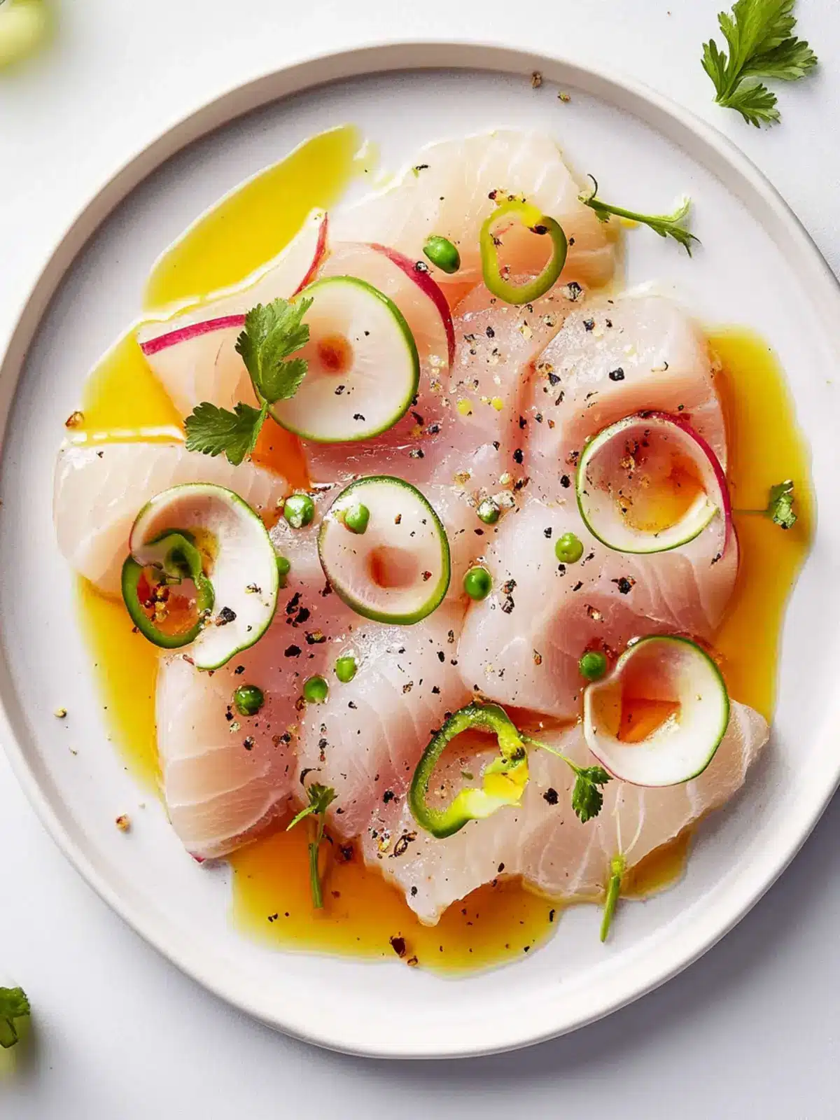 Hamachi Crudo