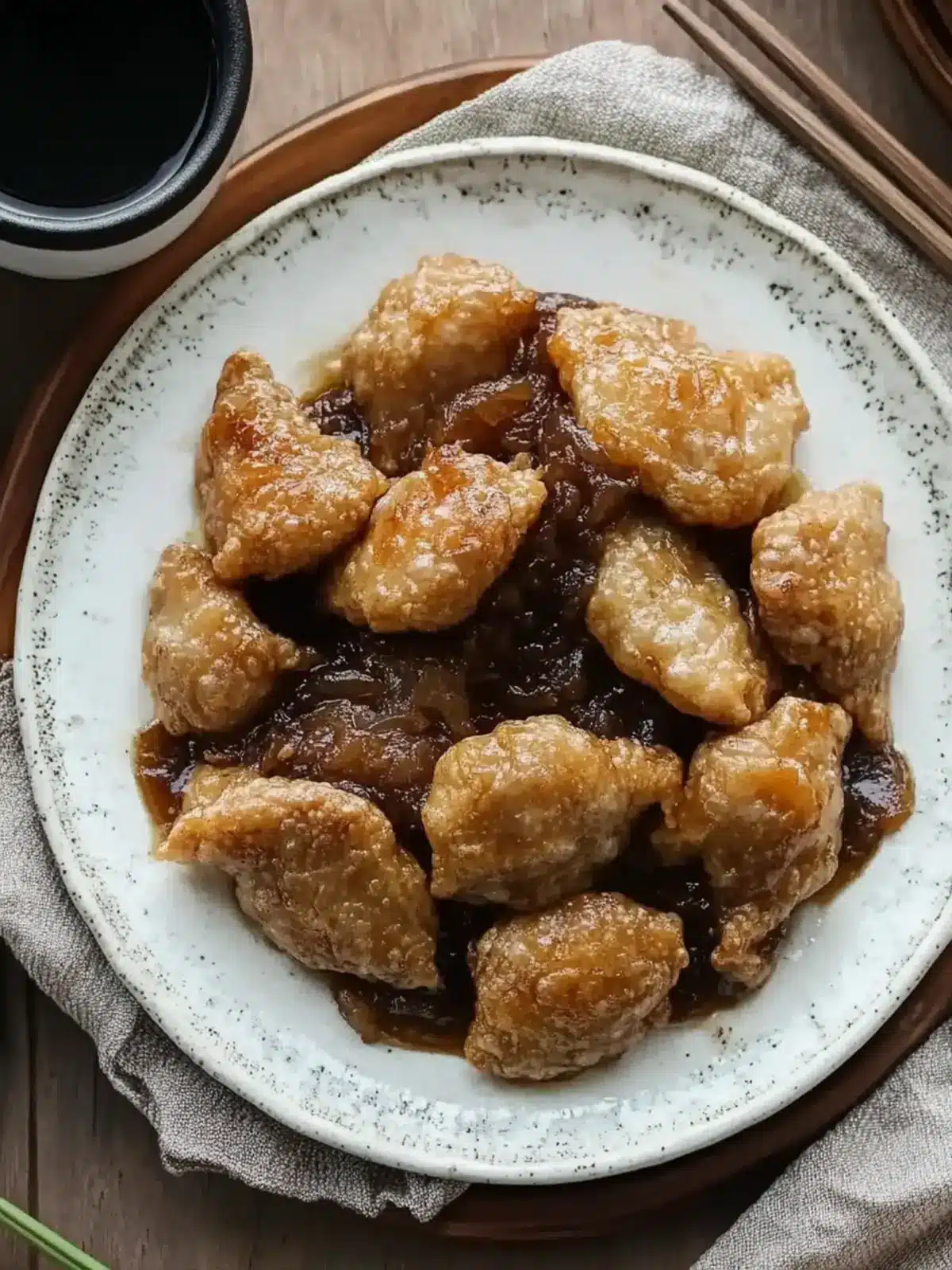 Chinese Oyster Sauce Gluten Puffs