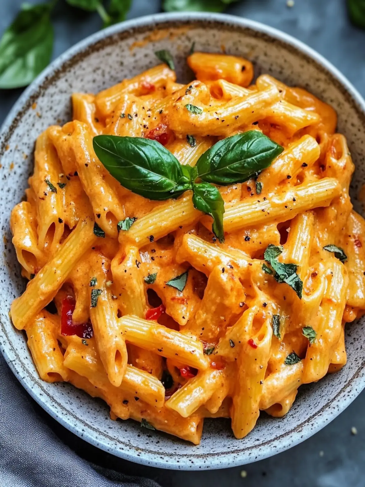 Creamy Roasted Red Pepper Pasta
