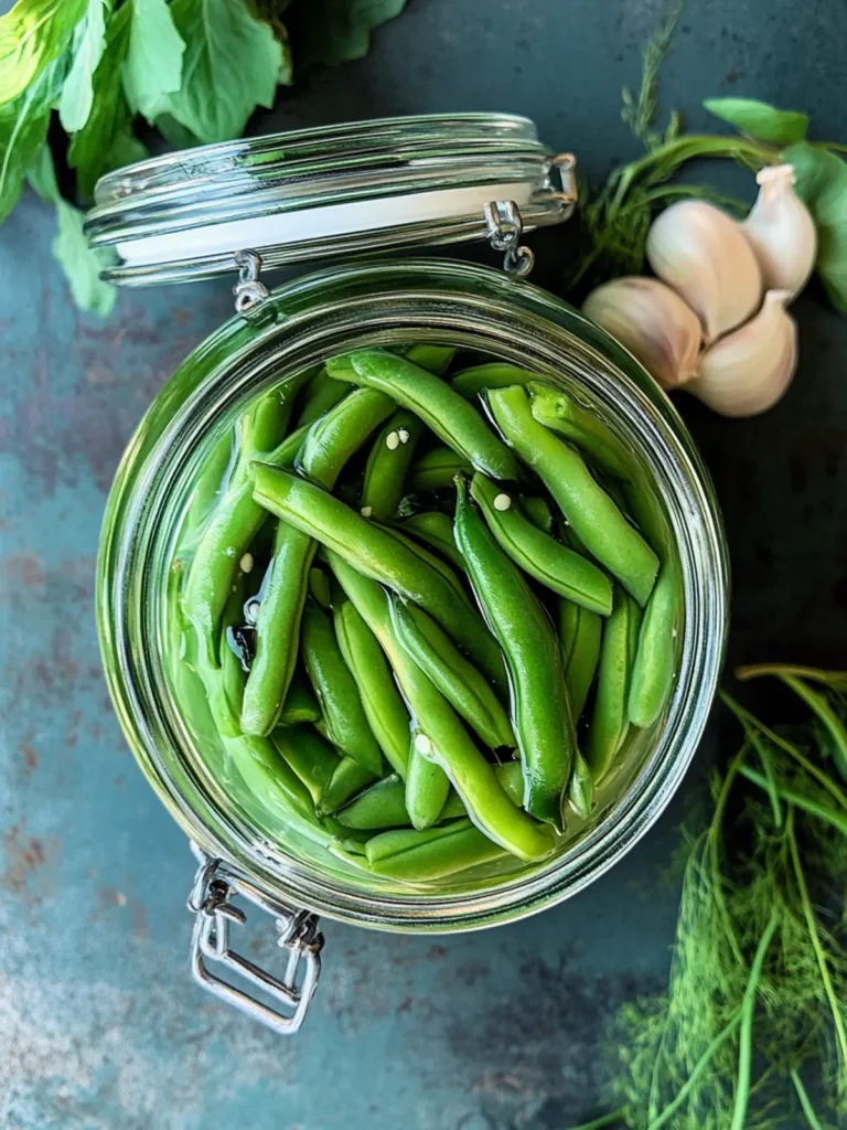 Pickled Green Beans (Dilly Beans)