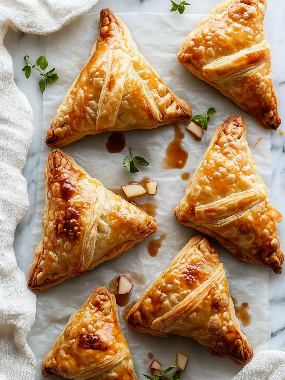Apple Turnovers (Puff Pastry)