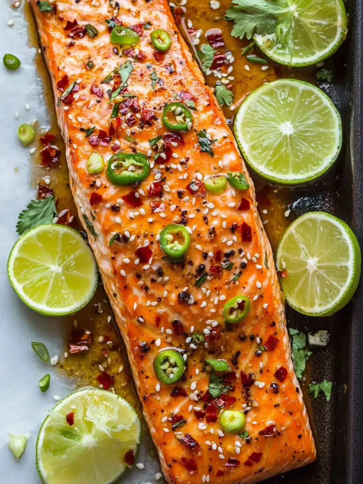 Baked Sweet Chili Garlic Salmon