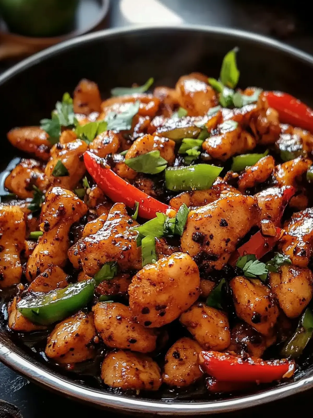 Sizzling Black Pepper Chicken Stir-Fry for Flavor Lovers 3 Sizzling Black Pepper Chicken