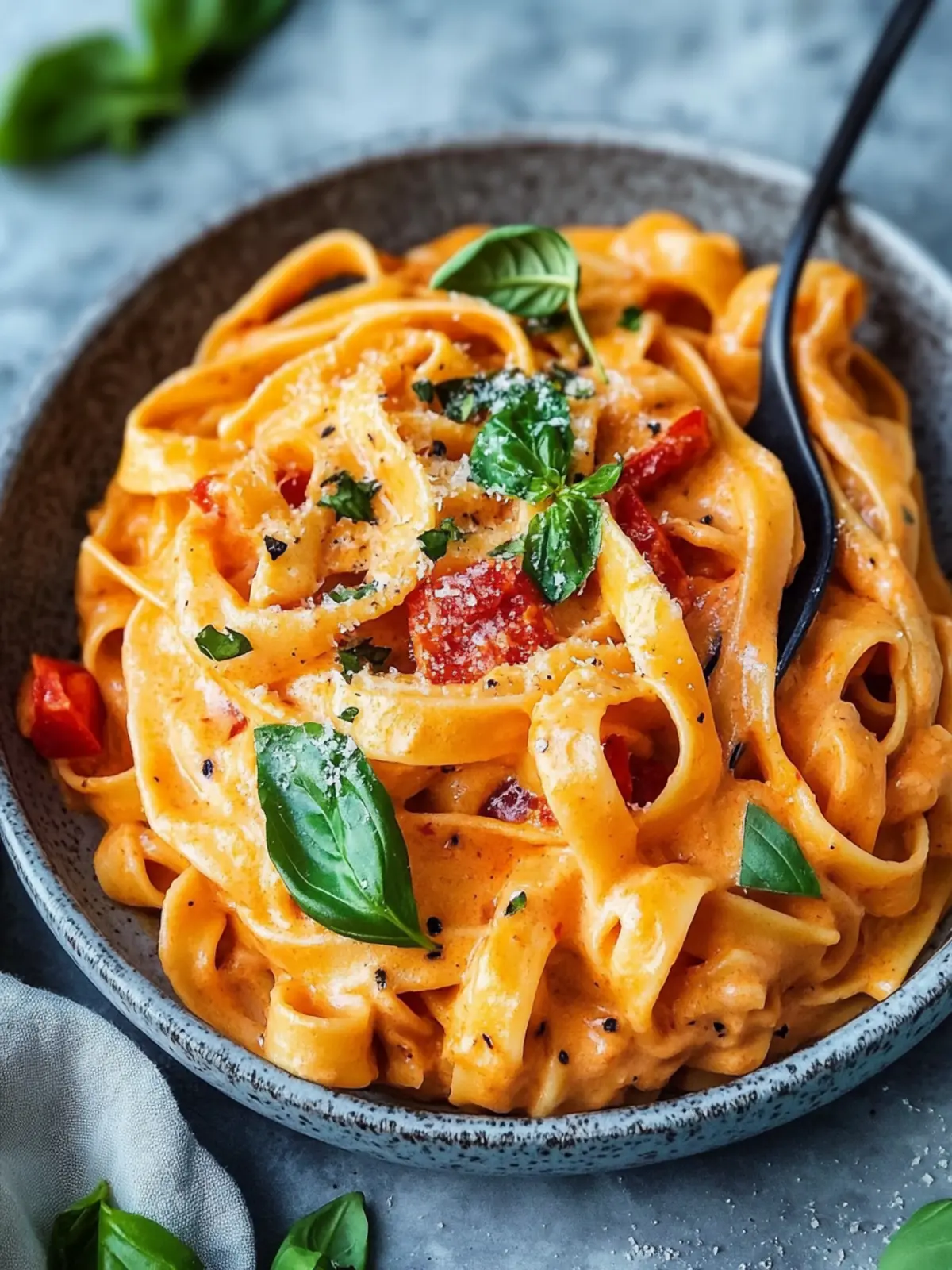 Creamy Roasted Red Pepper Pasta