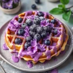 Crispy Ube Waffles That Brighten Up Your Breakfast Routine 10 Crispy Ube Waffles