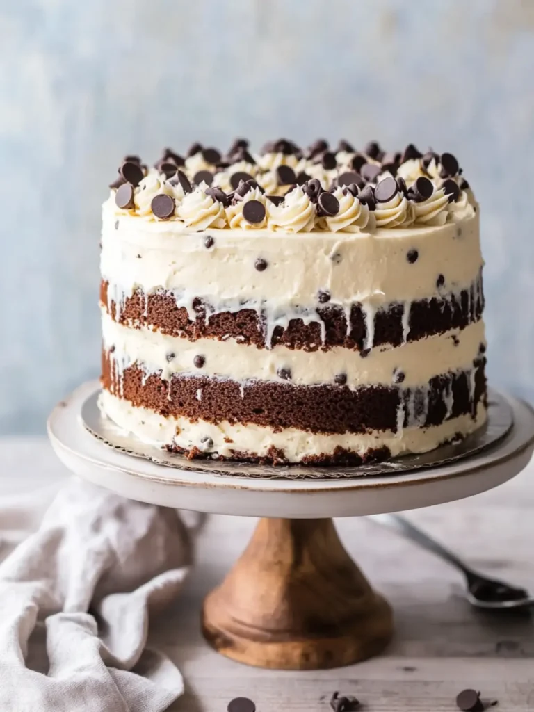 Chocolate Chip Layer Cake