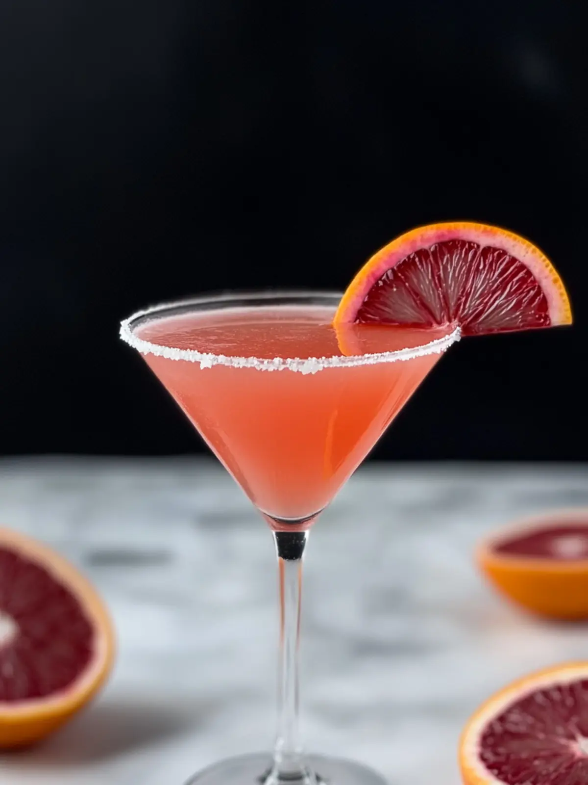 Blood Orange Vanilla Martini