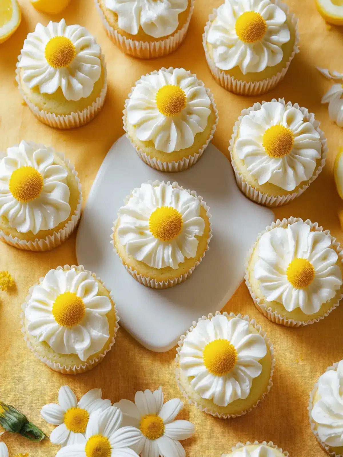 Daisy Cupcakes