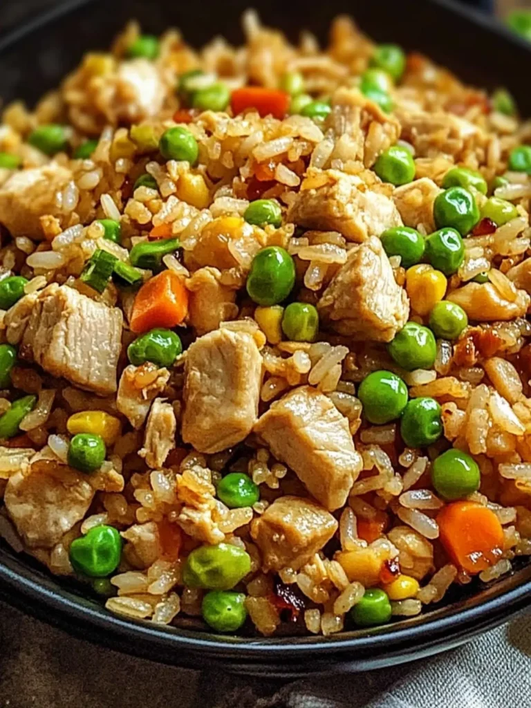 Protein-Packed Chicken Fried Rice