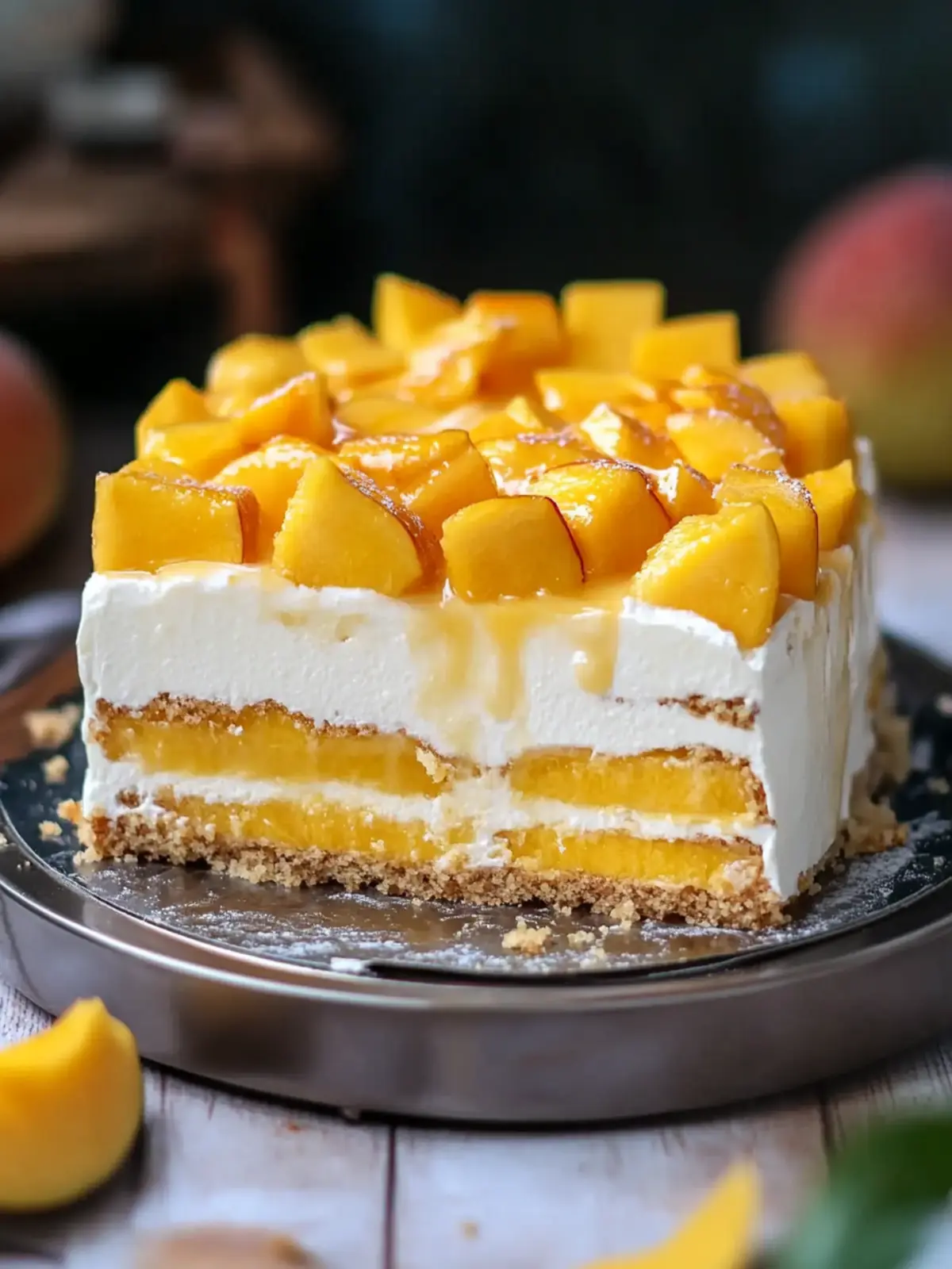 Mango Tres Leches Cake