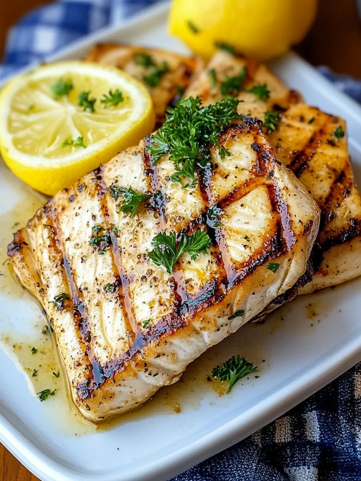 Grilled Swordfish