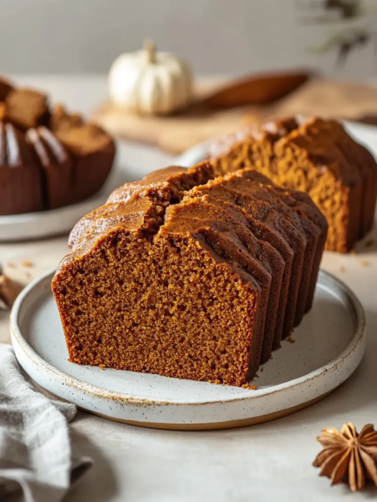 Five Spice Pumpkin Bread