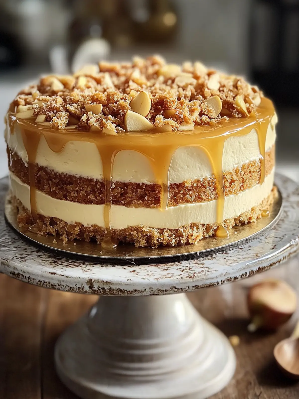 Indulge in Caramel Apple Layer Cake That's Pure Bliss! 5 Caramel Apple Layer Cake