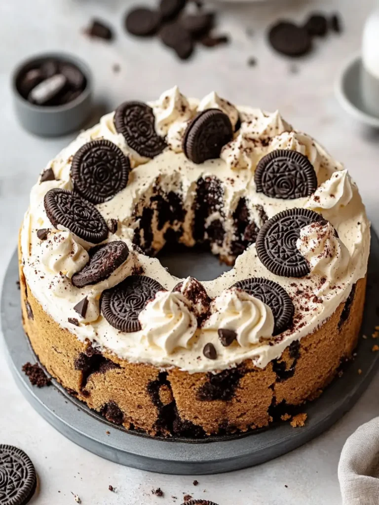 Easy Oreo Cookie Cake
