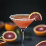 Blood Orange Vanilla Martini
