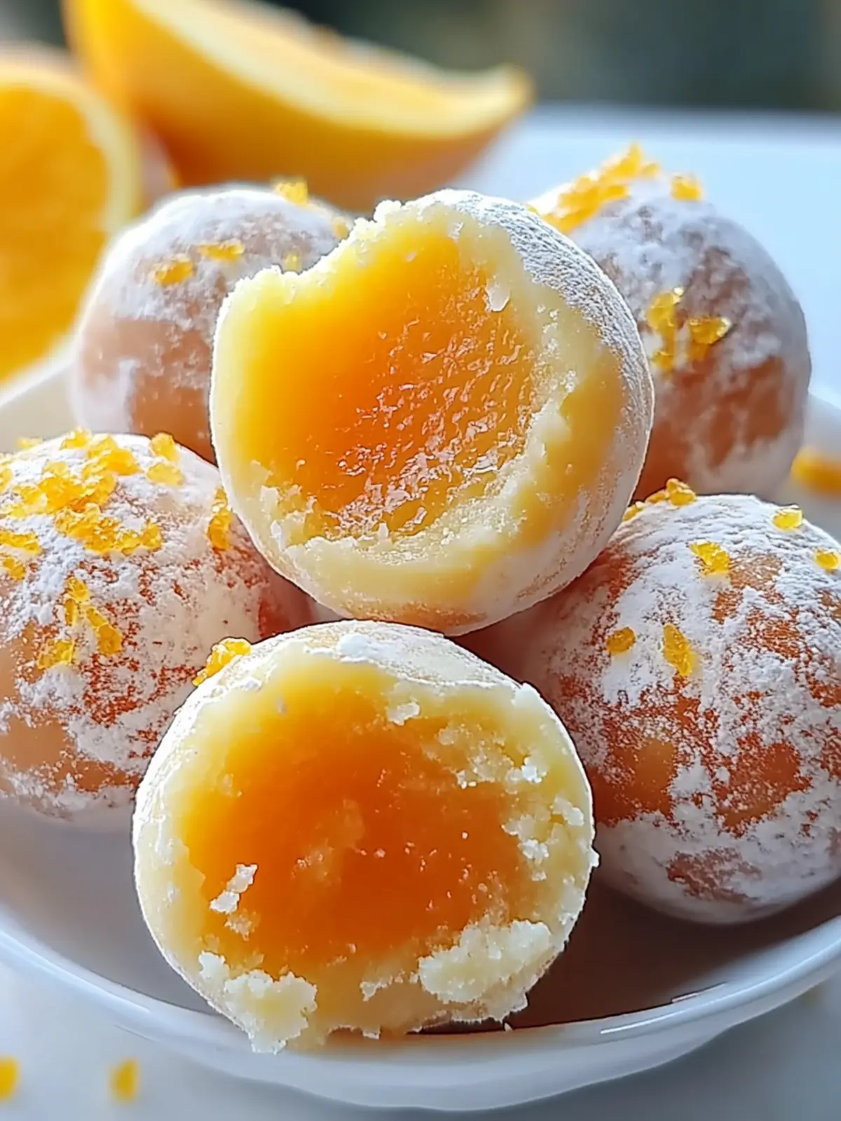 Orange Creamsicle Truffles