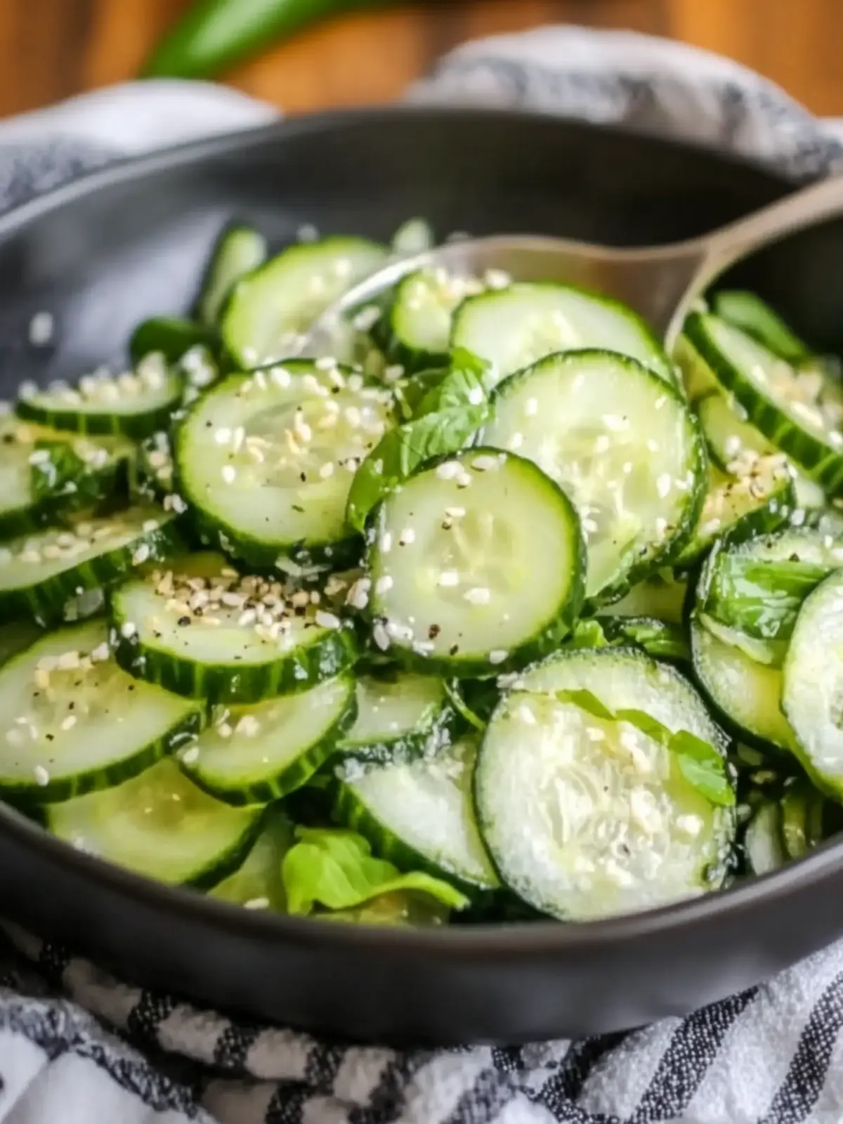 Zesty Japanese Cucumber Salad with Rice Vinegar Magic 4 Japanese Cucumber Salad with Rice Vinegar