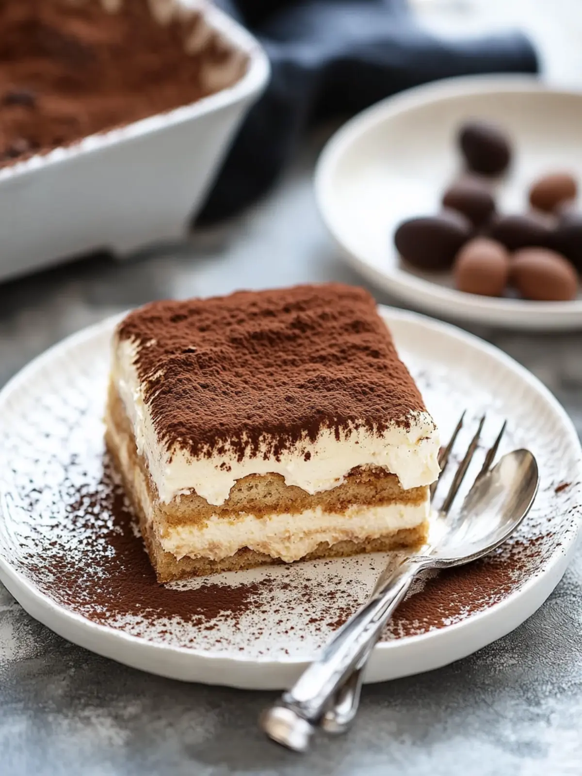 Classic Tiramisu Without Eggs