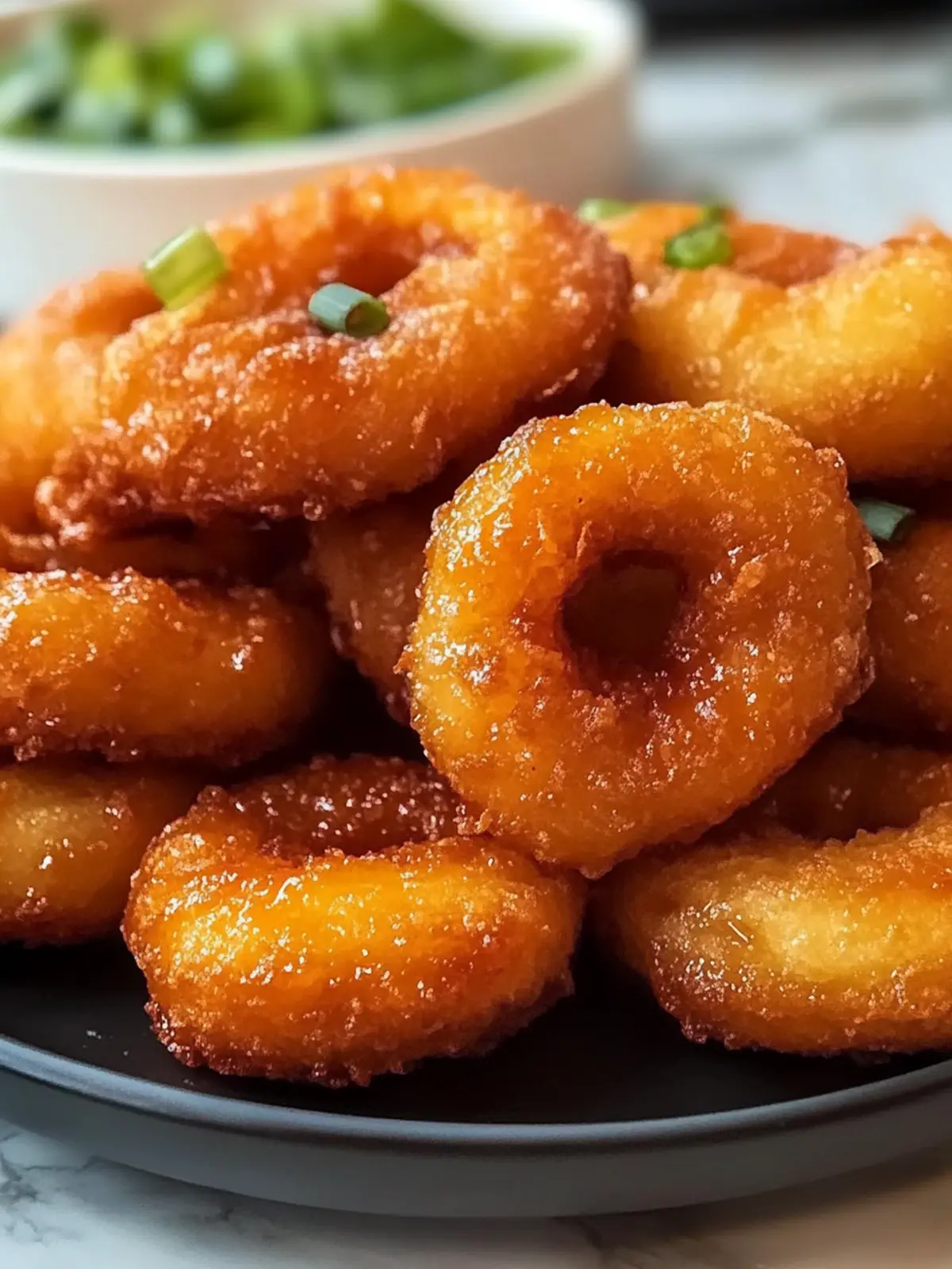 Golden Crispy Savory Chicken Donuts