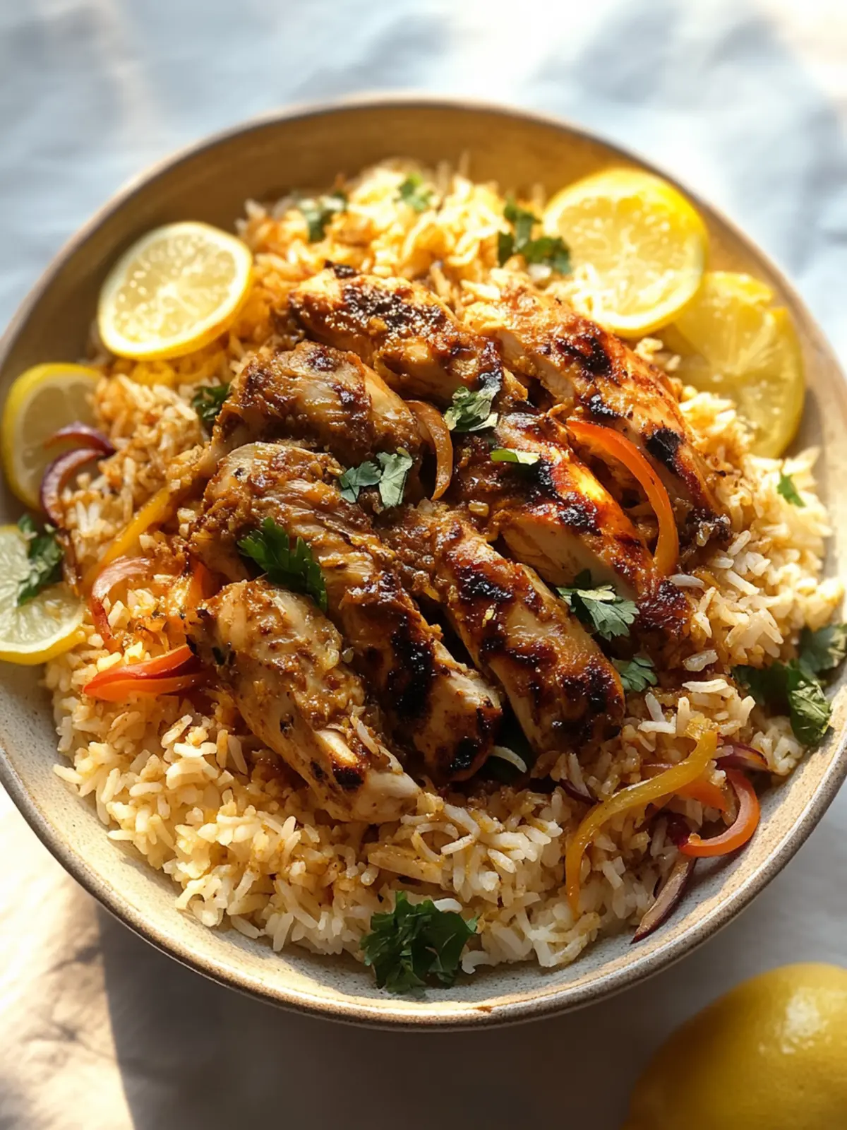 One Pot Shawarma Chicken and Rice