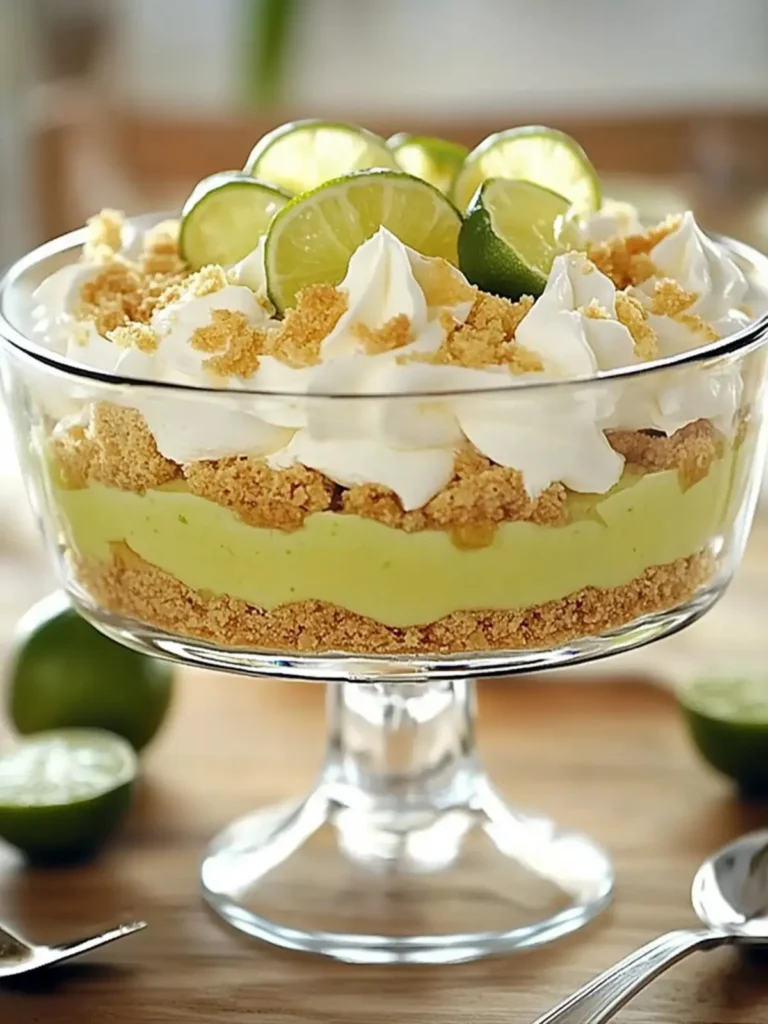 Key Lime Pie Trifle
