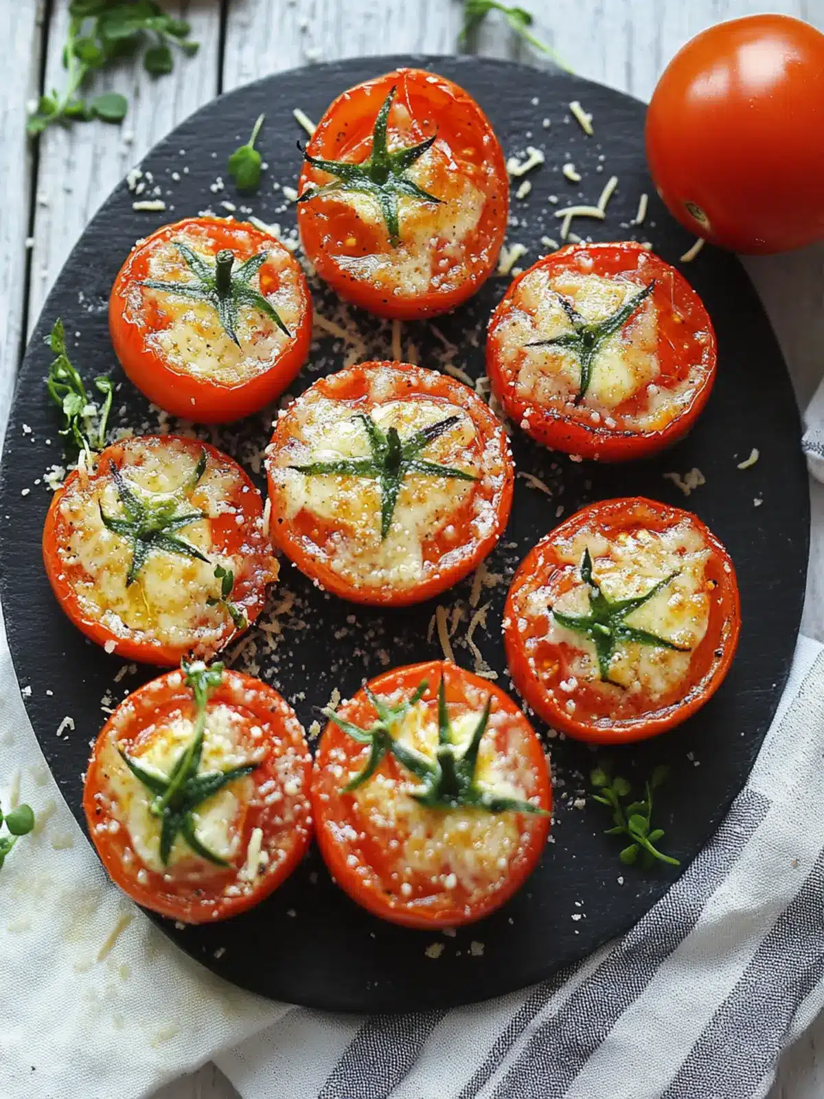 Baked Parmesan Tomatoes