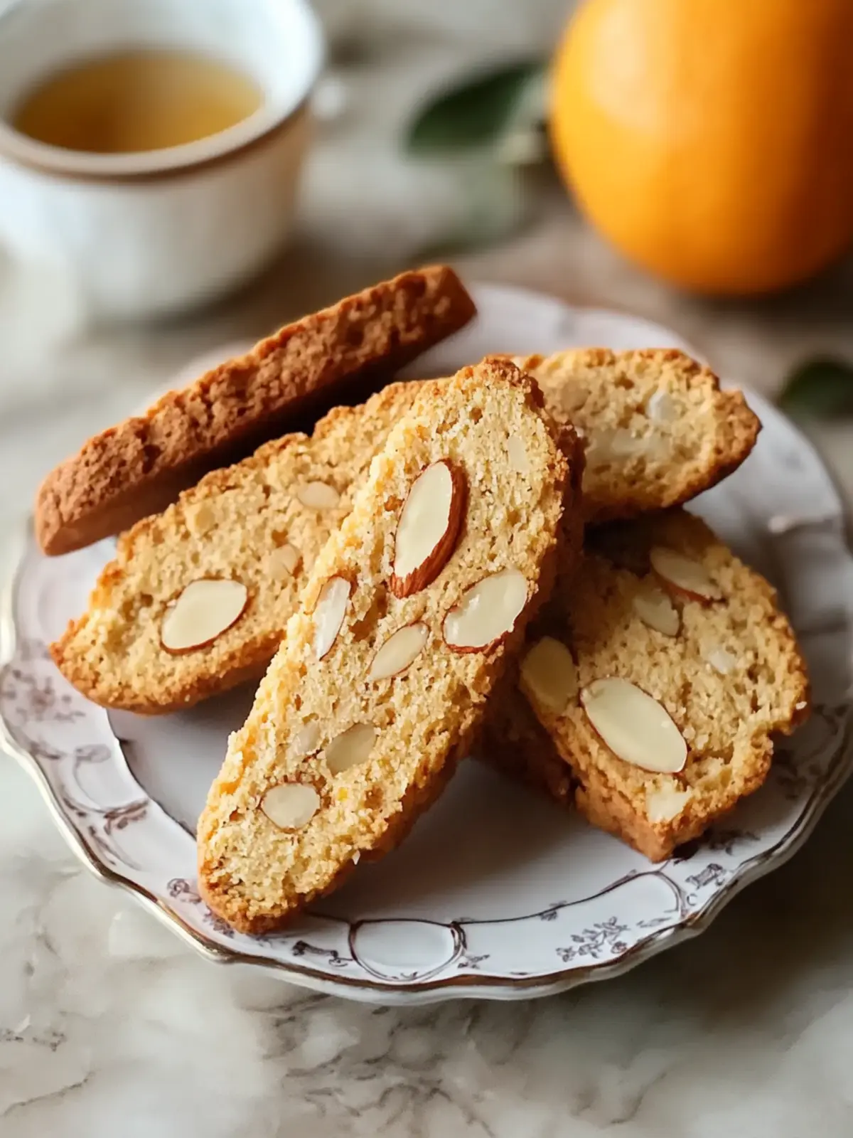 Orange Almond Biscotti