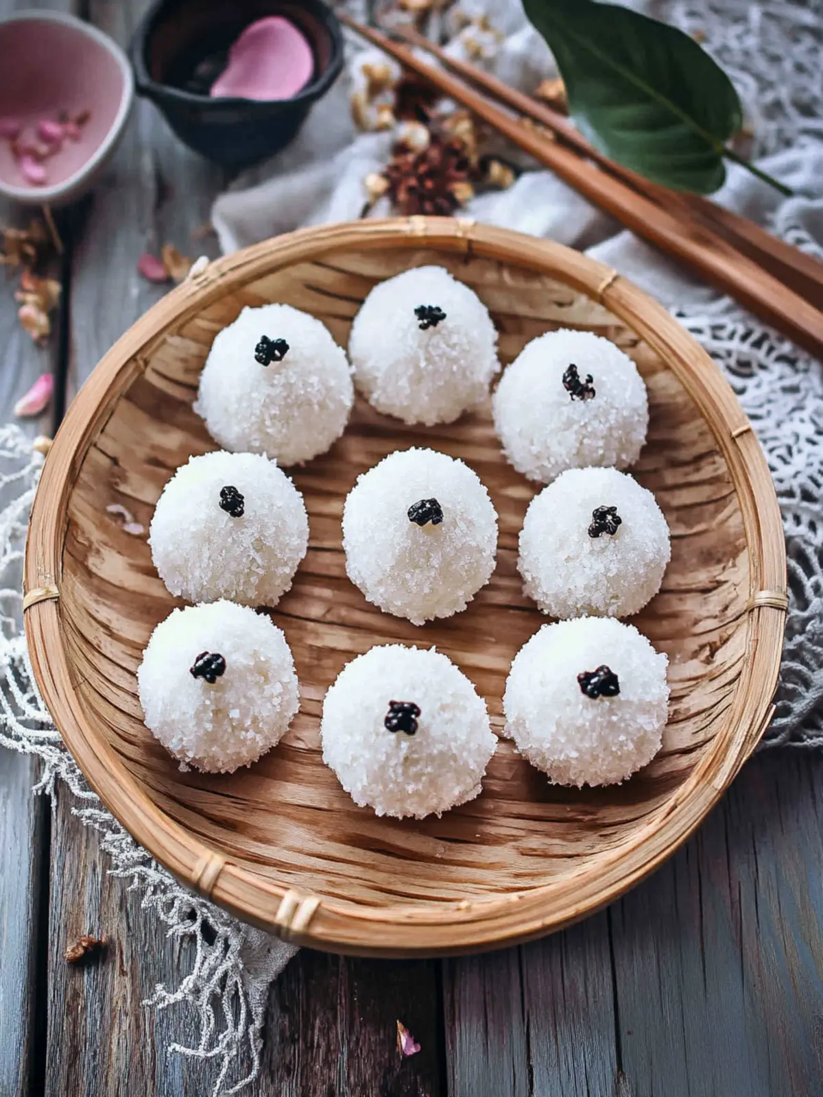 Vietnamese Snowballs – Banh Bao Chi