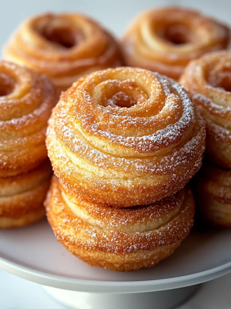 Churro Cruffins