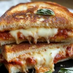 15-Minute Pizza Grilled Cheese Sandwich