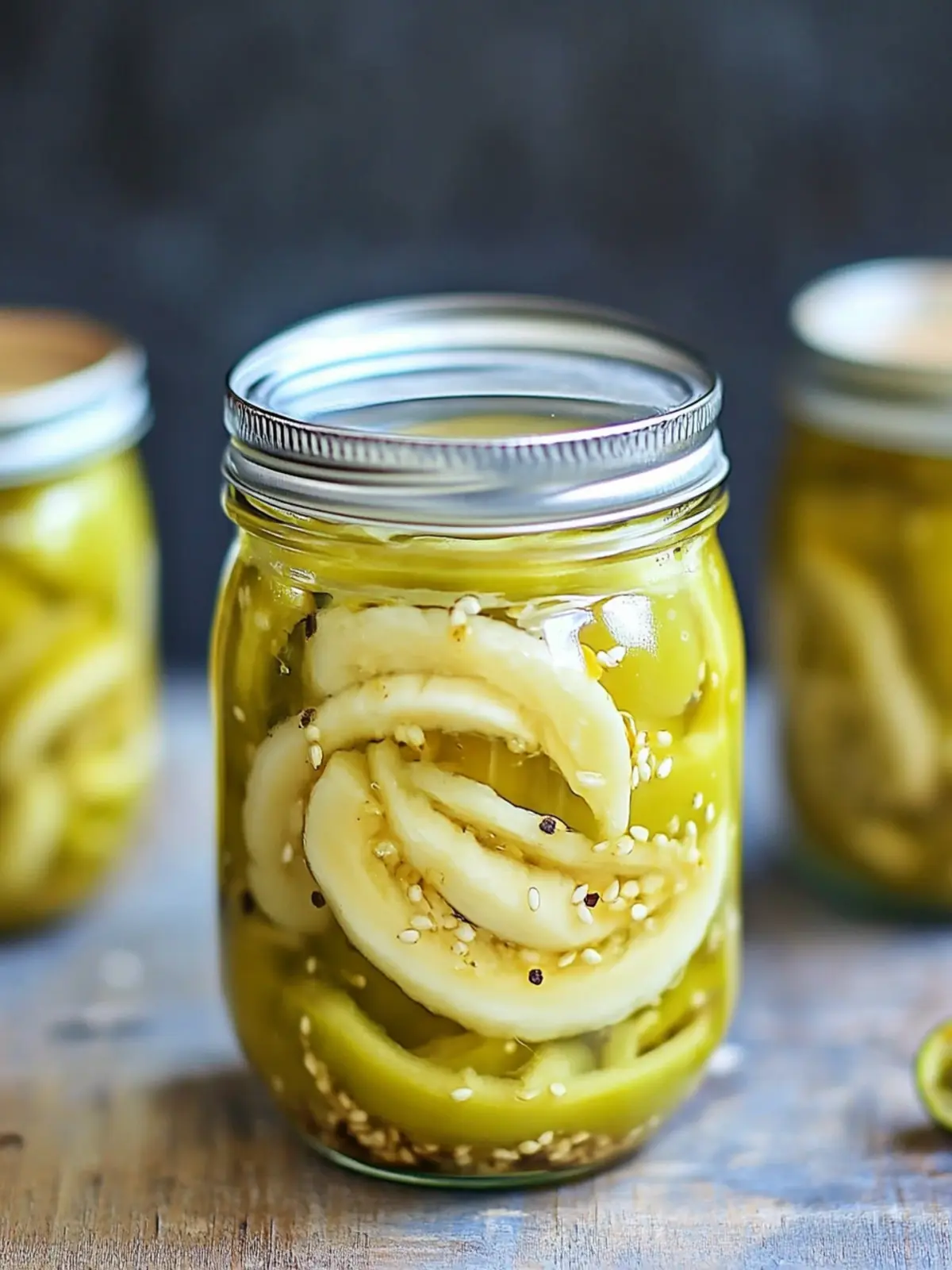 Easy Pickled Banana Peppers