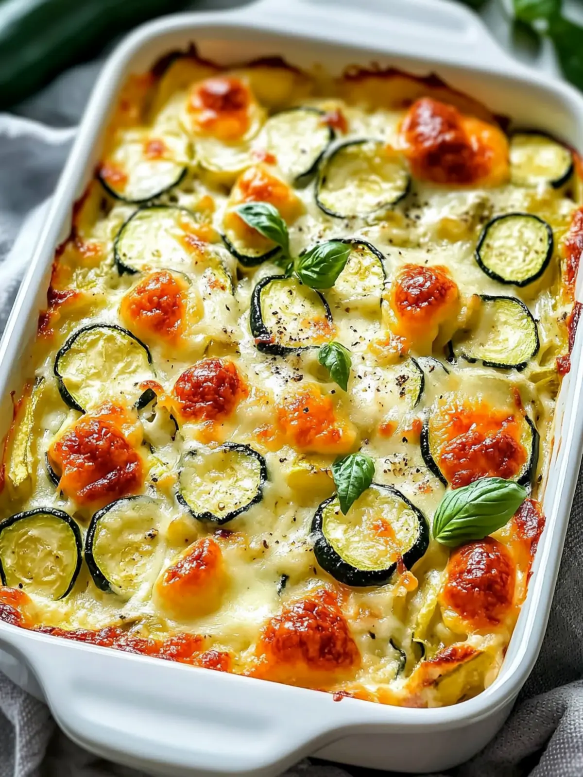 Simple Baked Zucchini and Cheese for Easy Dinner Bliss 3 Simple Baked Zucchini and Cheese