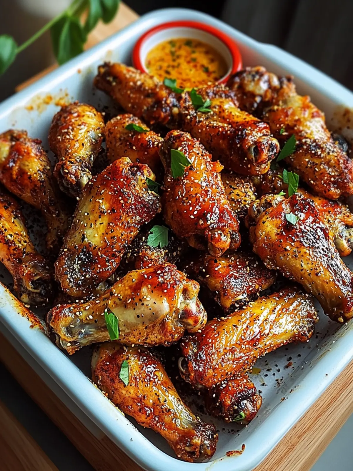 Crispy Baked Chicken Wings