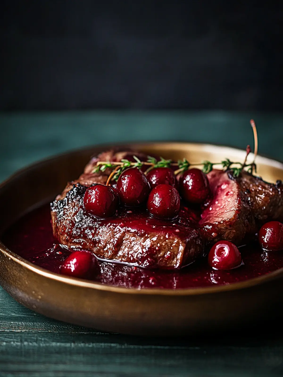 Cherry Sauce for Steak, Pork, and Poultry: A Flavor Explosion 2 Cherry Sauce For Steak, Pork, and Poultry