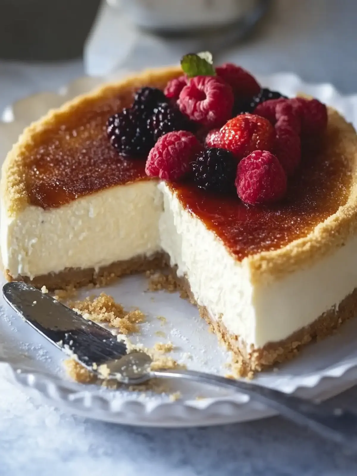 Double Crust Cheesecake